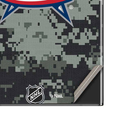 NHL Columbus Blue Jackets Camo Galaxy Note20 Ultra 5G Skin