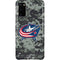 NHL Columbus Blue Jackets Camo Galaxy S20 Lite Case
