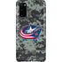 NHL Columbus Blue Jackets Camo Galaxy S20 Lite Case