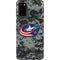 NHL Columbus Blue Jackets Camo Galaxy S20 Pro Case
