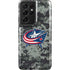 NHL Columbus Blue Jackets Camo Galaxy S21 Ultra 5G Pro Case