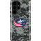 NHL Columbus Blue Jackets Camo Galaxy S22 Ultra Pro Case