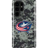 NHL Columbus Blue Jackets Camo Galaxy S22 Ultra Pro Case