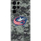 NHL Columbus Blue Jackets Camo Galaxy S22 Ultra Skin