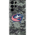 NHL Columbus Blue Jackets Camo Galaxy S22 Ultra Skin