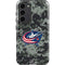 NHL Columbus Blue Jackets Camo Galaxy S23 Plus Pro Case