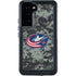 NHL Columbus Blue Jackets Camo Galaxy S23 Plus Waterproof Case