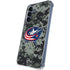 NHL Columbus Blue Jackets Camo Galaxy S24 Clear Case
