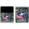NHL Columbus Blue Jackets Camo Galaxy Z Flip3 5G Skin