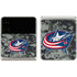 NHL Columbus Blue Jackets Camo Galaxy Z Flip3 5G Skin