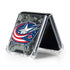 NHL Columbus Blue Jackets Camo Galaxy Z Flip5 5G Clear Case