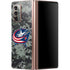 NHL Columbus Blue Jackets Camo Galaxy Z Fold2 5G Skin