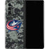 NHL Columbus Blue Jackets Camo Galaxy Z Fold2 5G Skin