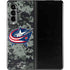 NHL Columbus Blue Jackets Camo Galaxy Z Fold3 5G Skin