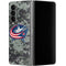 NHL Columbus Blue Jackets Camo Galaxy Z Fold4 5G Skin