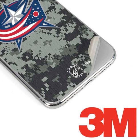 NHL Columbus Blue Jackets Camo iPhone 11 Pro Skin