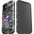 NHL Columbus Blue Jackets Camo iPhone 12 Impact Case