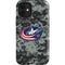 NHL Columbus Blue Jackets Camo iPhone 12 Mini Impact Case