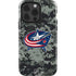 NHL Columbus Blue Jackets Camo iPhone 13 Pro Impact Case