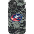 NHL Columbus Blue Jackets Camo iPhone 15 Impact Case