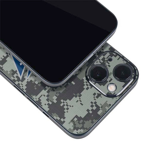 NHL Columbus Blue Jackets Camo iPhone 14 Plus Skin