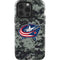 NHL Columbus Blue Jackets Camo iPhone 14 Pro Impact Case