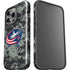 NHL Columbus Blue Jackets Camo iPhone 14 Pro Impact Case