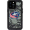NHL Columbus Blue Jackets Camo iPhone 14 Pro Max Waterproof Case