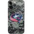 NHL Columbus Blue Jackets Camo iPhone 14 Pro Skin