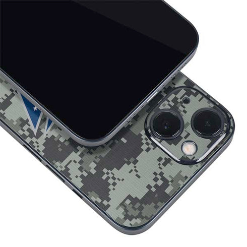 NHL Columbus Blue Jackets Camo iPhone 14 Skin