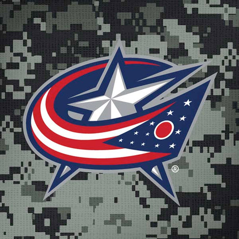 NHL Columbus Blue Jackets Camo iPhone X Pro Case