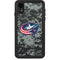 NHL Columbus Blue Jackets Camo iPhone XR Waterproof Case