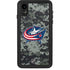 NHL Columbus Blue Jackets Camo iPhone XR Waterproof Case