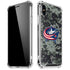 NHL Columbus Blue Jackets Camo iPhone XS Max Clear Case