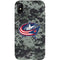 NHL Columbus Blue Jackets Camo iPhone XS Pro Case