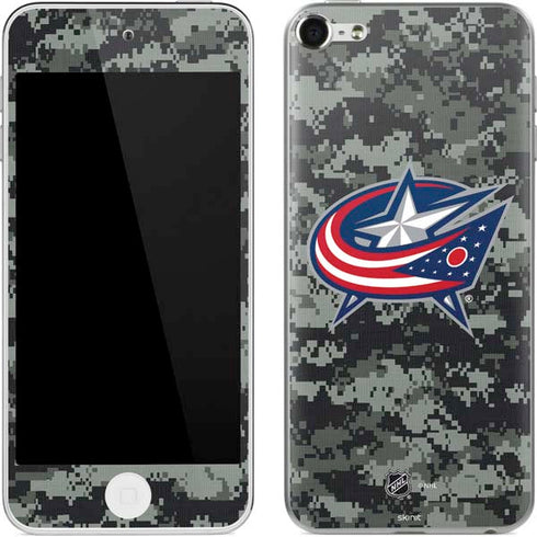 NHL Columbus Blue Jackets Camo Apple iPod Skin