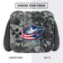 NHL Columbus Blue Jackets Camo Nintendo Switch Bundle Skin