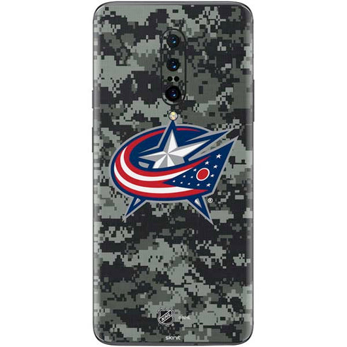 NHL Columbus Blue Jackets Camo OnePlus 7 Pro Skin