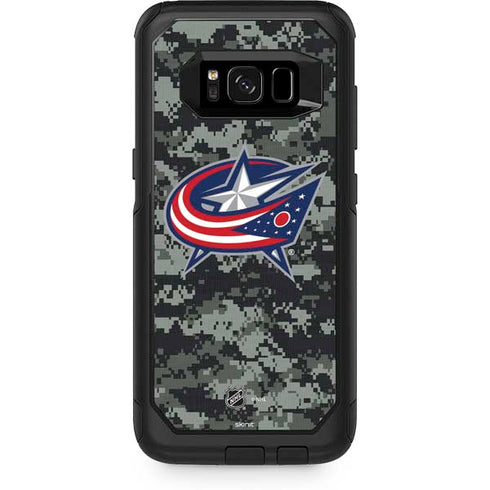 NHL Columbus Blue Jackets Camo Otterbox Commuter Galaxy Skin