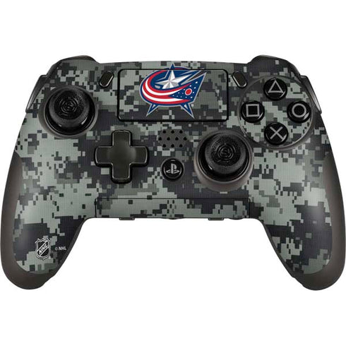 NHL Columbus Blue Jackets Camo PlayStation Scuf Vantage 2 Controller Skin