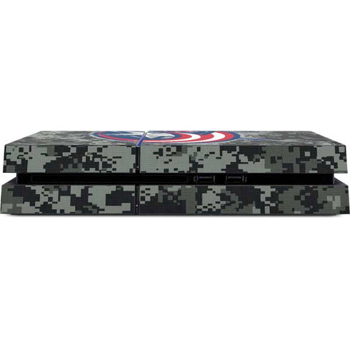 NHL Columbus Blue Jackets Camo PS4 Console Skin