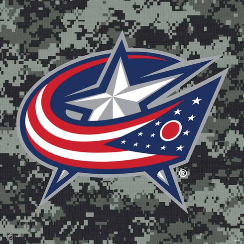 NHL Columbus Blue Jackets Camo PS4 Console Skin