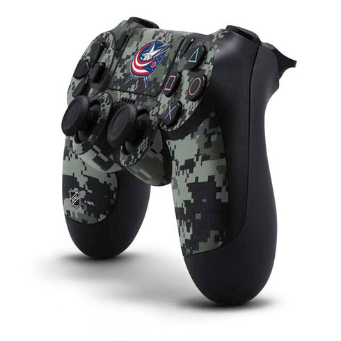 NHL Columbus Blue Jackets Camo PS4 Controller Skin