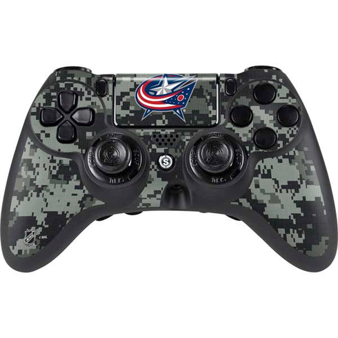 NHL Columbus Blue Jackets Camo PS4/PC SCUF Impact Controller Skin