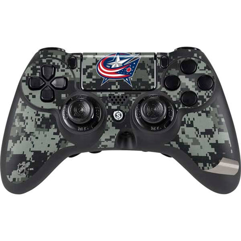 NHL Columbus Blue Jackets Camo PS4/PC SCUF Impact Controller Skin