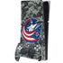 NHL Columbus Blue Jackets Camo PS5 Slim Digital Edition Bundle Skin