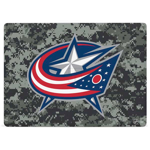 NHL Columbus Blue Jackets Camo Surface Laptop 3 13.5in Skin
