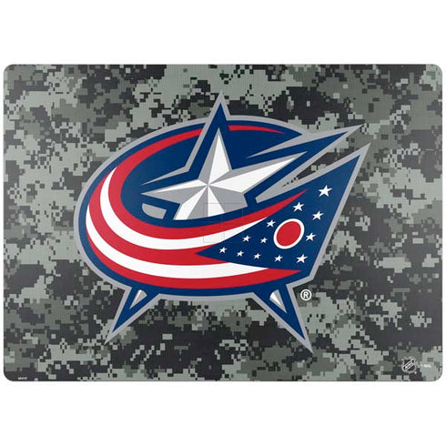 NHL Columbus Blue Jackets Camo Surface Laptop 4 15in Skin
