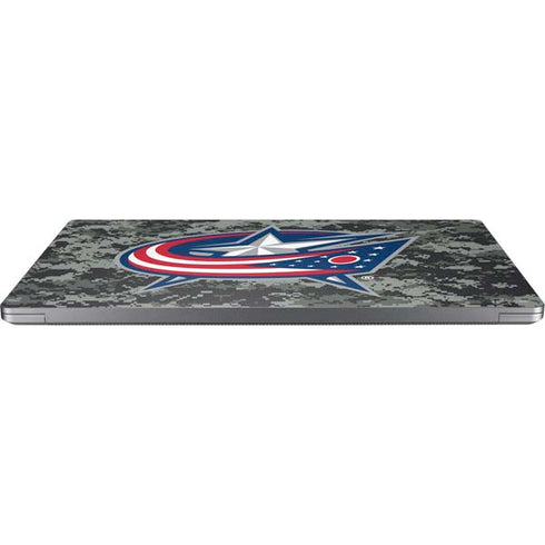 NHL Columbus Blue Jackets Camo Universal Laptop 18in (14.6 x 10.6in) Skin