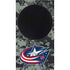 NHL Columbus Blue Jackets Camo Xbox Series S Console Skin